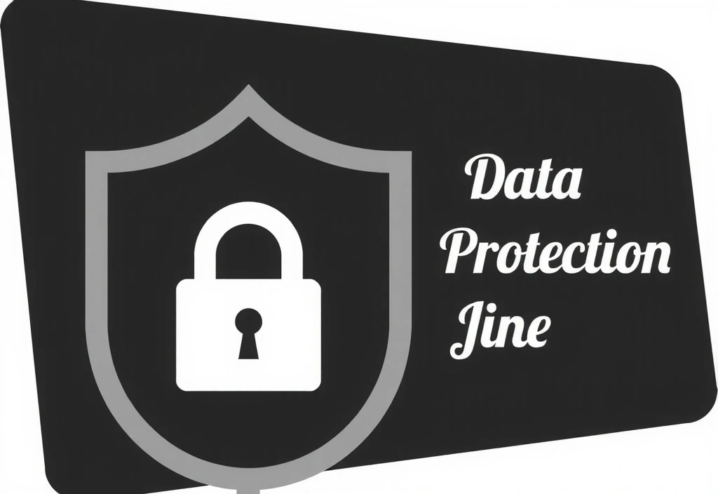 Datenschutzschild mit Vorhängeschloss, symbolisiert Sicherheit und Vertraulichkeit